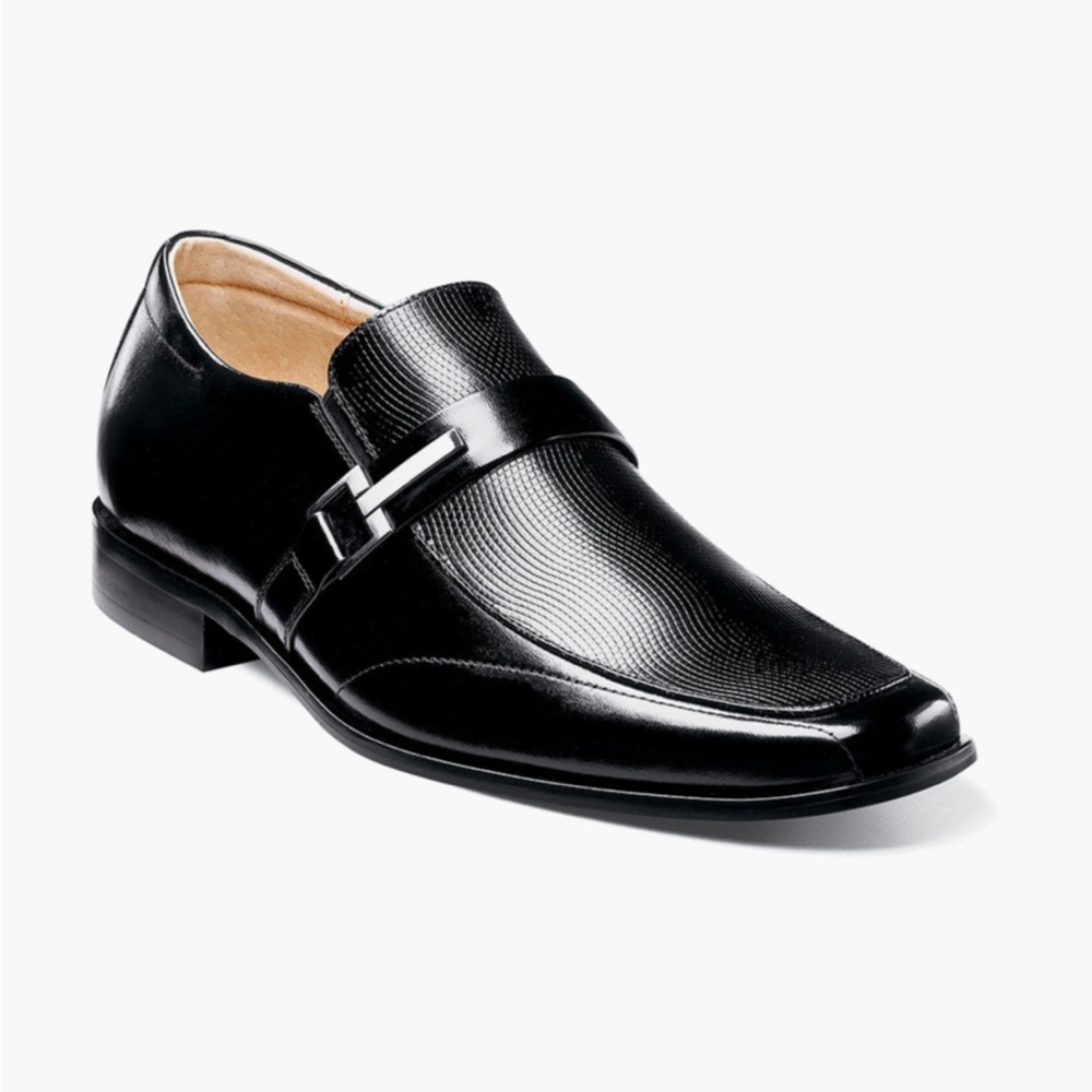 Men's BEAU Black Leather Loafers